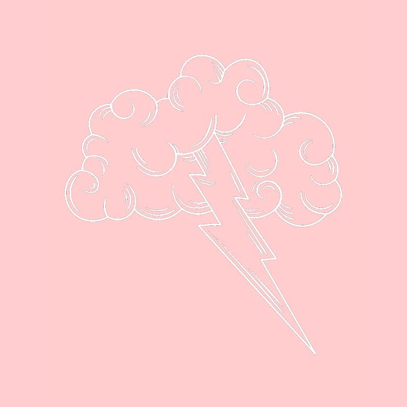 Lightning thunder thunderstorm electricity energy gift idea