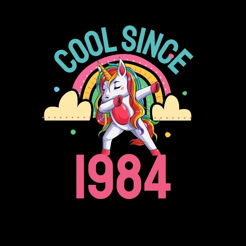 Cool seit 1984 Dabbing Einhorn 38. Geburtstag