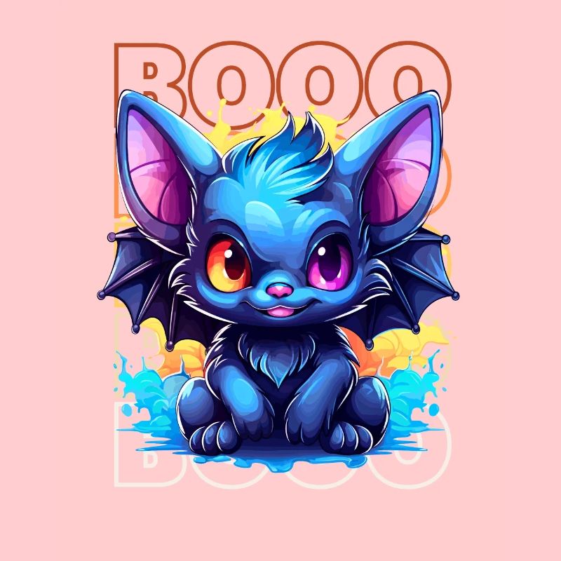 Chibi Soar & Booo! Nightflyer Bat Tee!