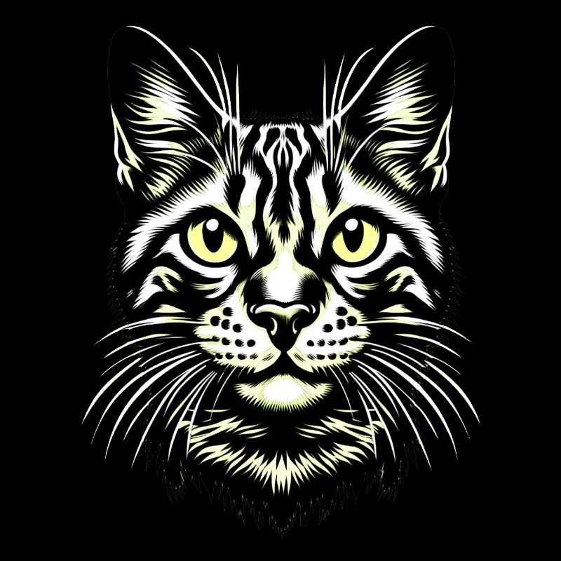 Visage De ChatChat, Visage De Chat, Ronronner