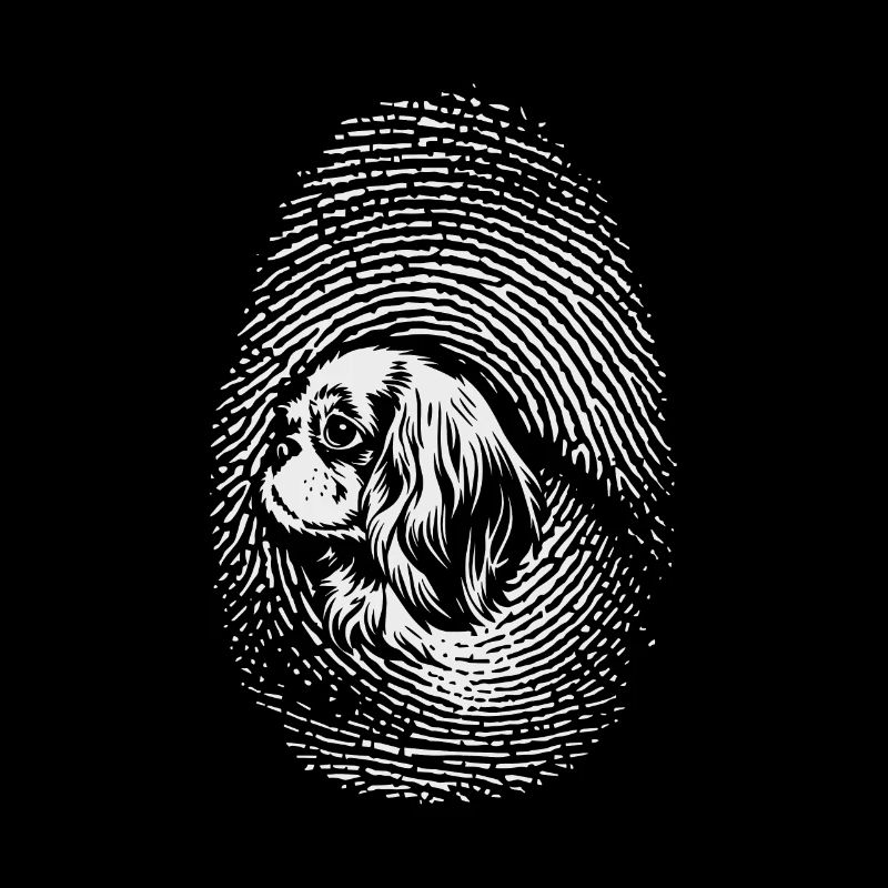 Spaniel Fingerprint Creative Spaniel