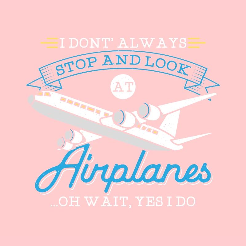 Airplane - pilot, technician, engineer gift