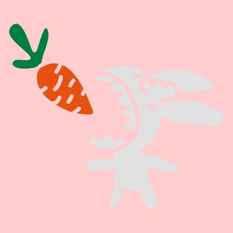 Bunny eats carrot - 3