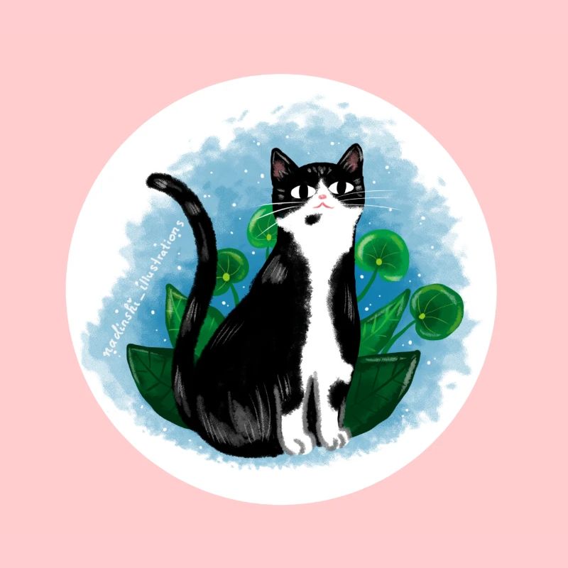 Katze in der Natur