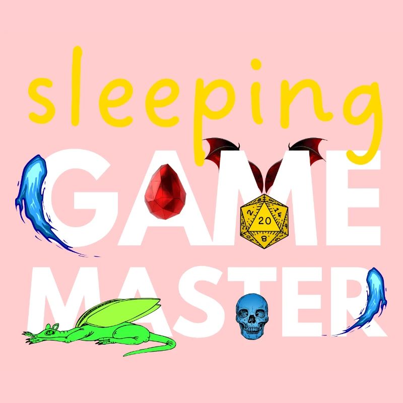 SLEEPING GAME MASTER DRAGONS ADVENTURES RPG