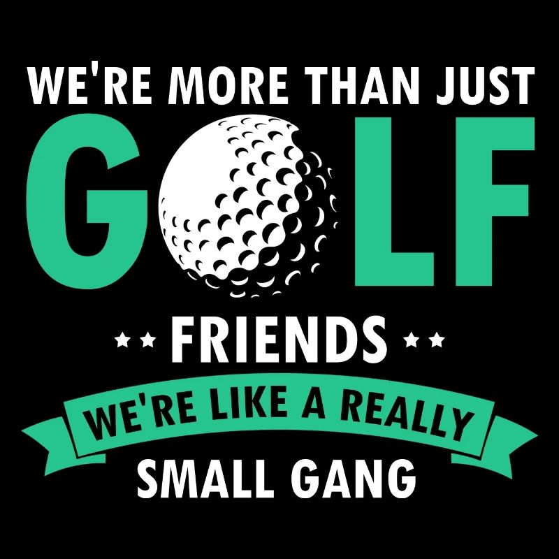 Plus que de simples amis de golf, nous sommes comme un petit gang