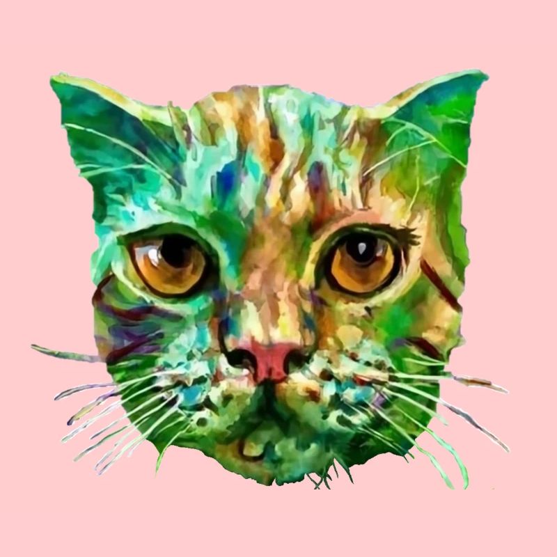Bunte Katze