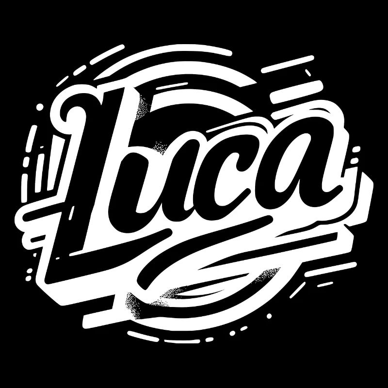 Luca Name Graffiti