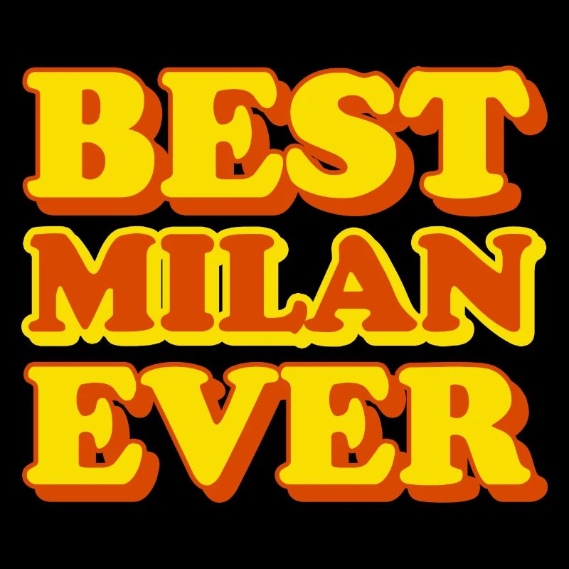 Funny gift with first name Milan