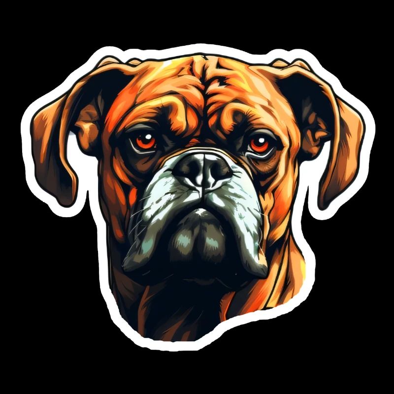 Boxer head