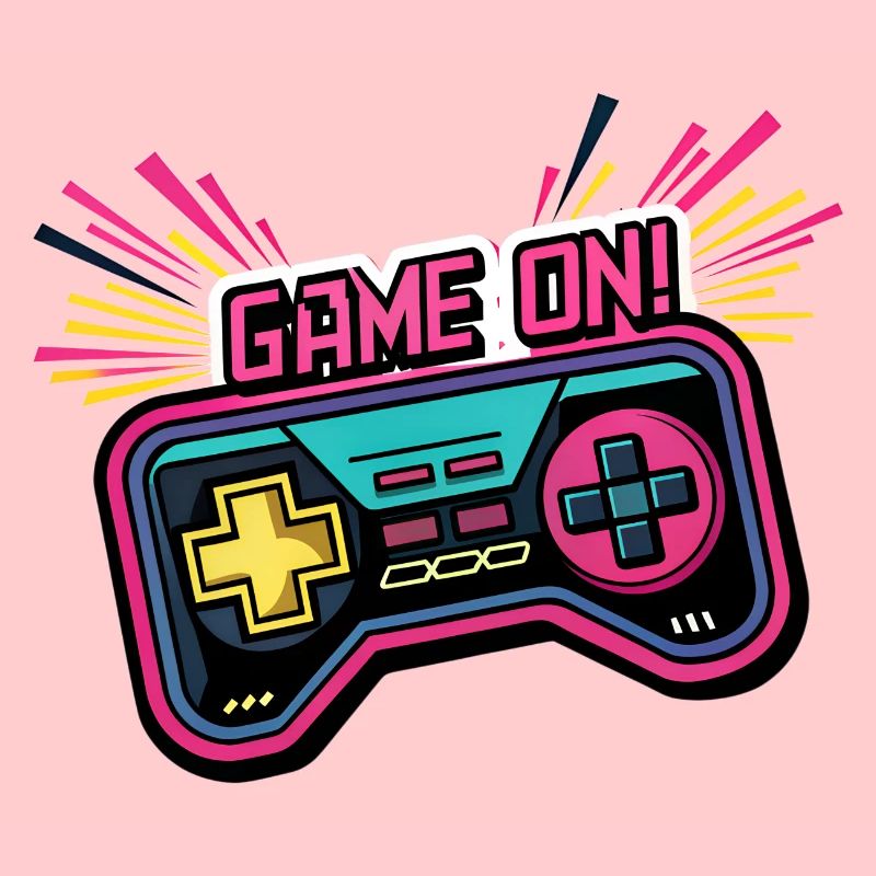 GAME ON. GAME CONTROLLER. GAME PAD