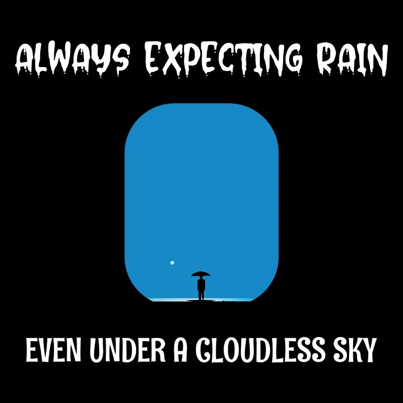 Always Expecting Rain even under a cloudless Sky