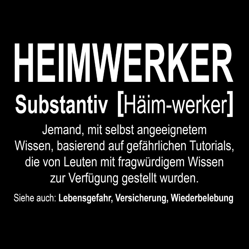 Heimwerker - Bedeutung