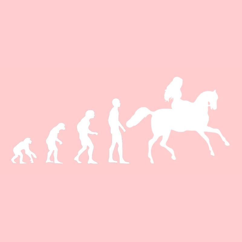 Evolution - Reiter - Reiten - Pferd - Geschenkidee