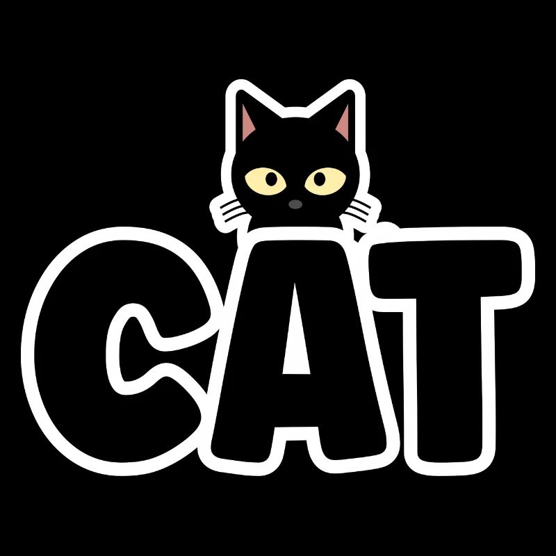 Mignon Chat Motif Chat Chat Gueule de Bois