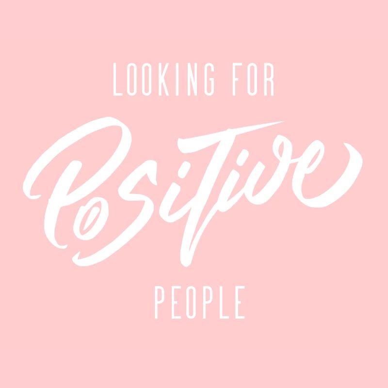 Auf der Suche nach positiven Menschen - positiv