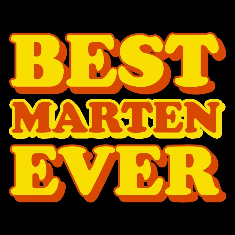 Funny gift with first name Marten