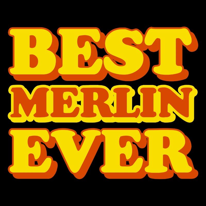 Funny gift with first name Merlin