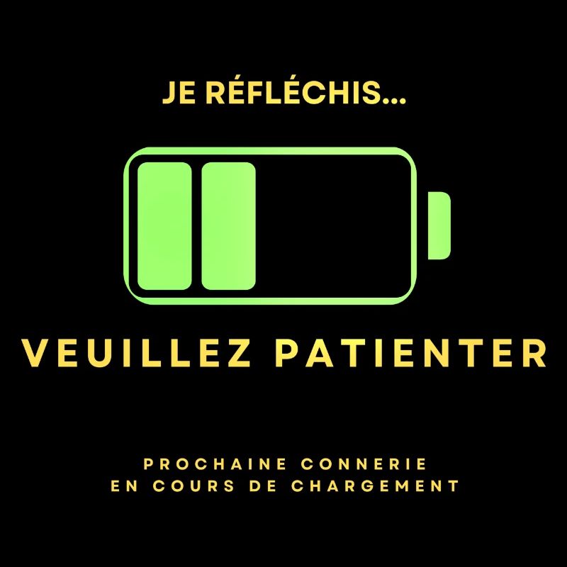Je réfléchis