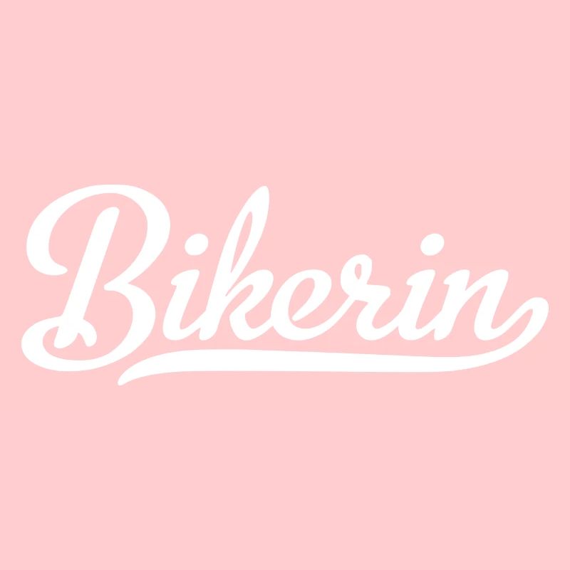 Biker front white