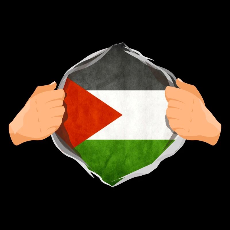 Strong Palestinian Hero Fun Gift