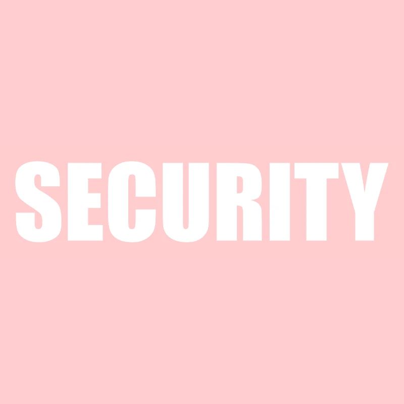 Securtiy Schrift - Security Sicherheit