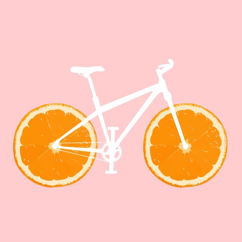 Fruit Bicycle Citron Lime Orange / Cadeau
