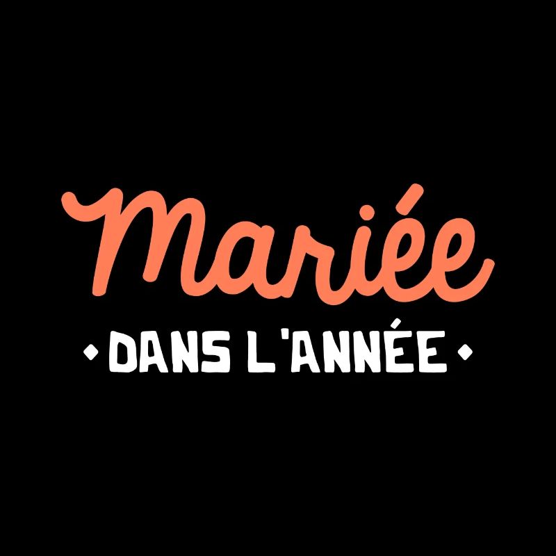 Mariée dans l'année evjf
