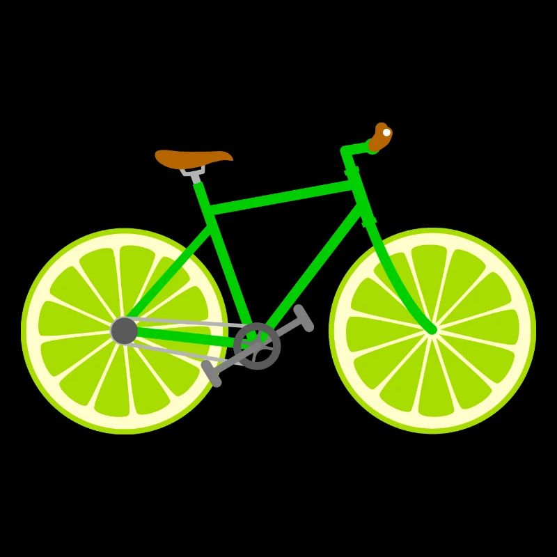 Bicycle fruit fruit lime