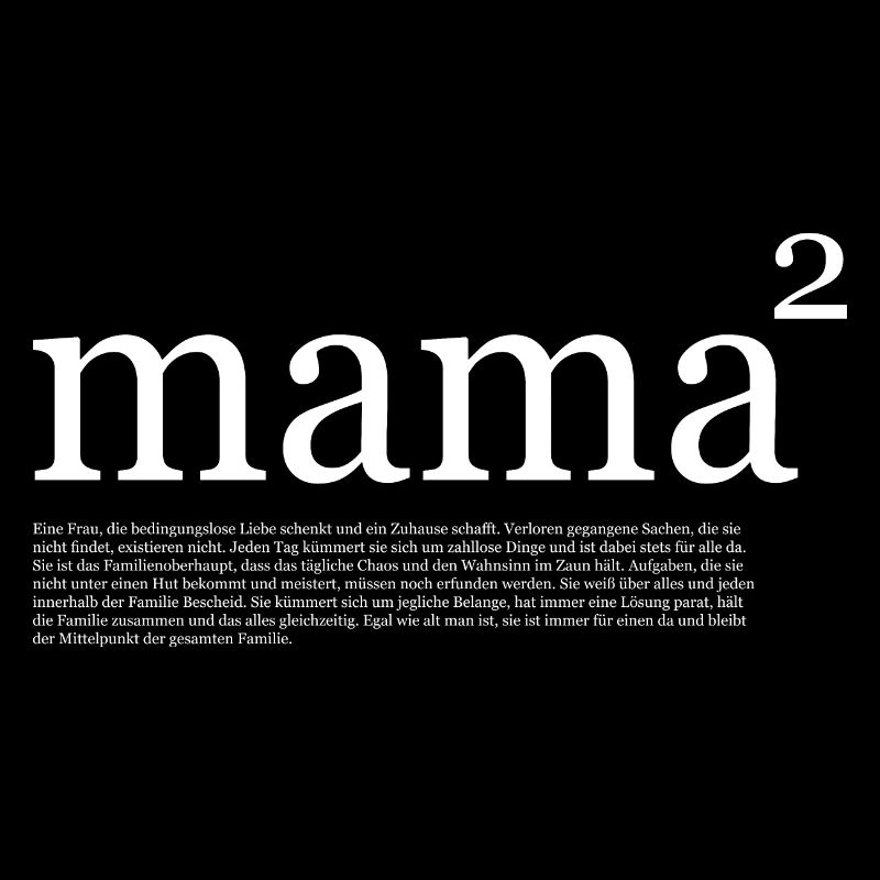 Mama hoch 2 Mama Definition Muttertag