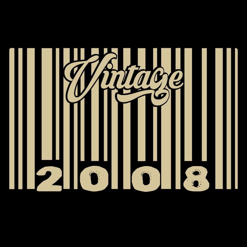 vintage 2008 Code barre 2008: Année 2025.