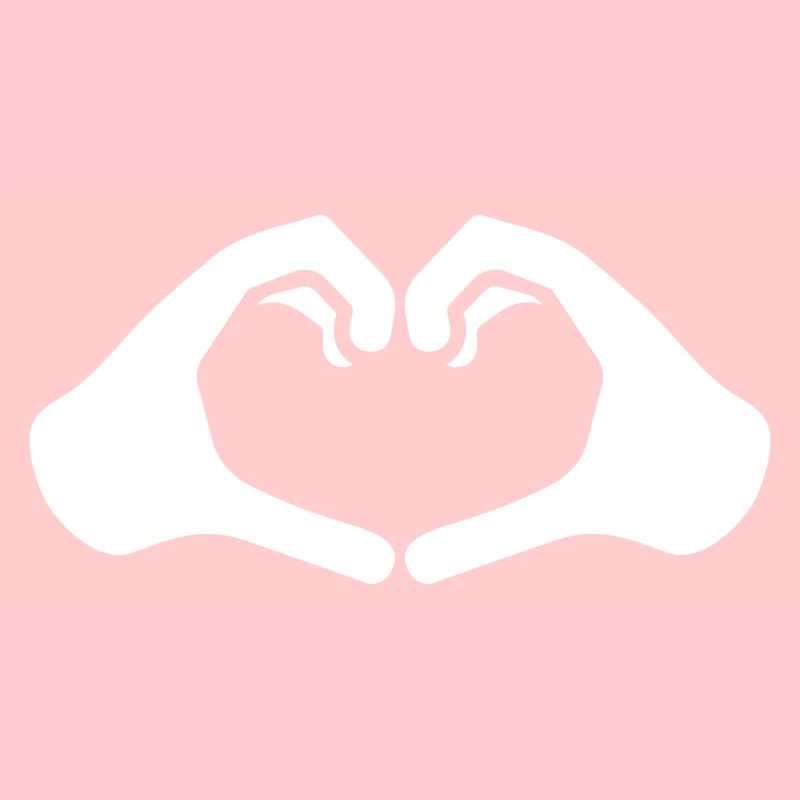 Hand Herzform Valentinstag Muttertag