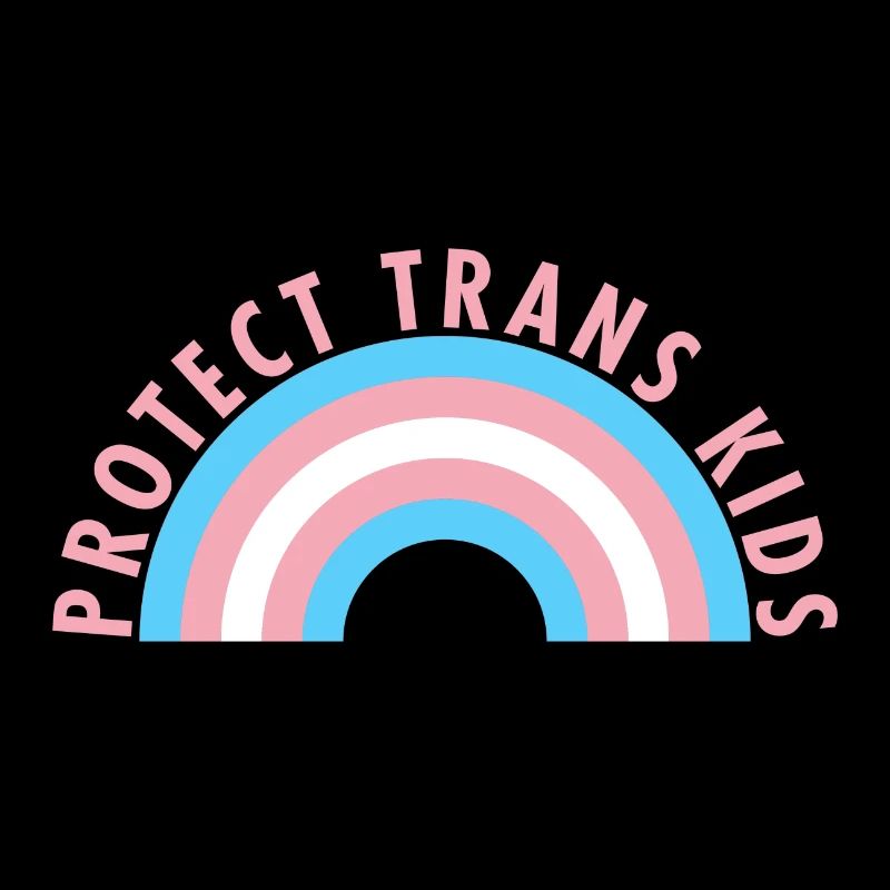 Protect Trans Kids Rainbow