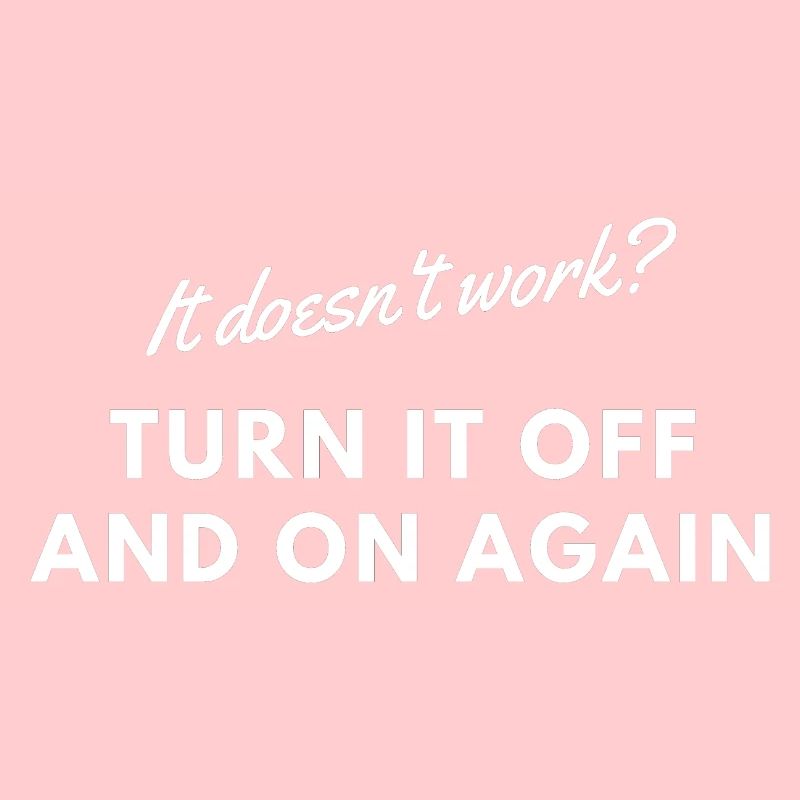 It doesn t work white