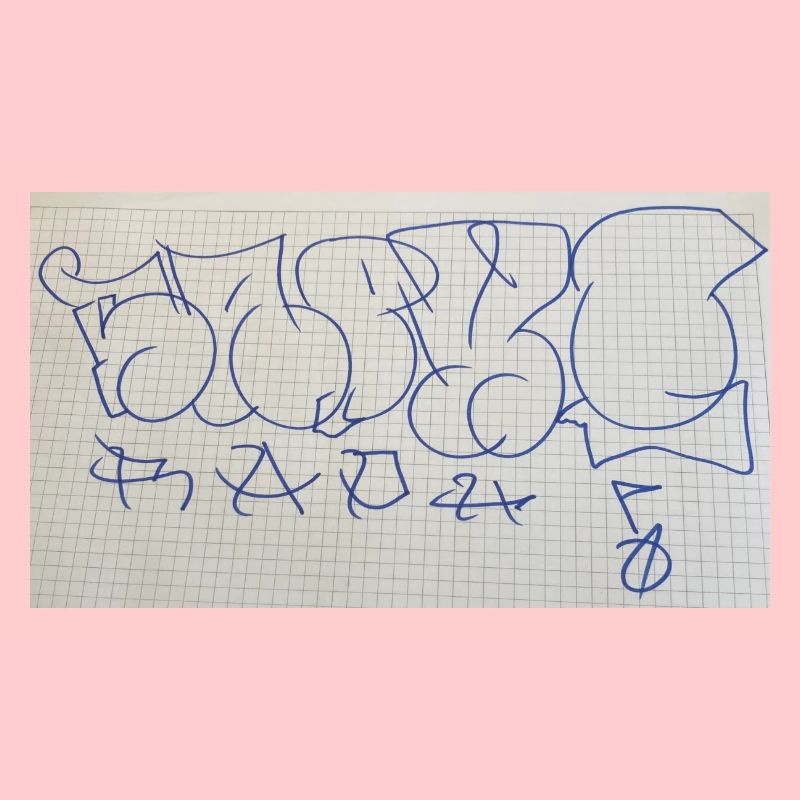Birthday Present for Raphi (Graffiti Throw Up)