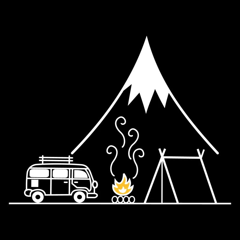 Campfire voyage de camping