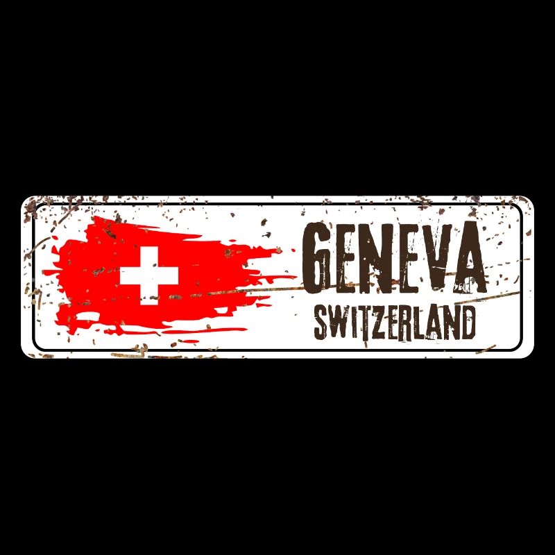 Genf Schweiz Flagge