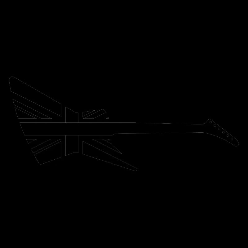 Gitarren Union Jack