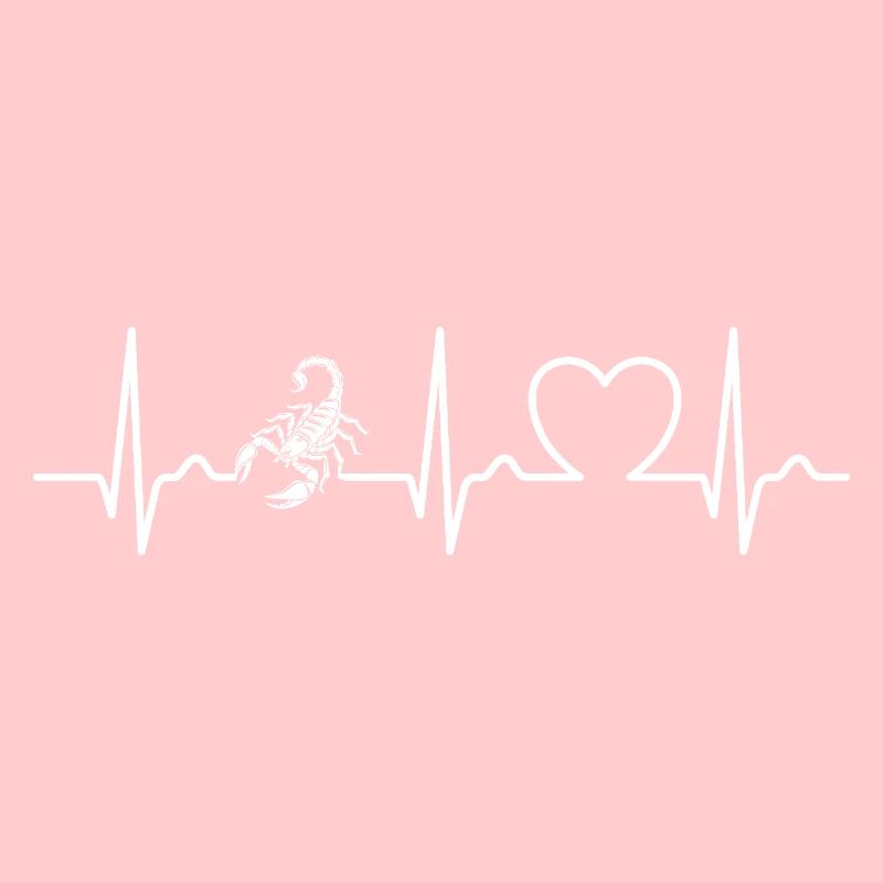 Scorpion - Dard empoisonné - Pouls - Courbe cardiaque - ECG