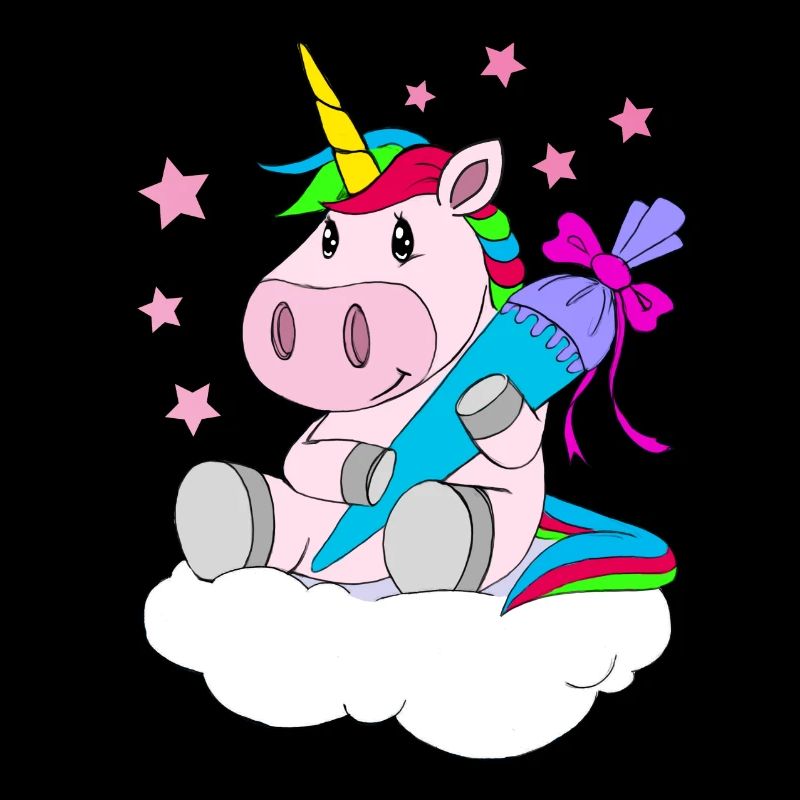 First class - unicorn with sugar bag