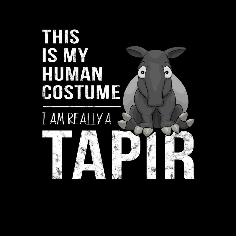 Mein Menschen Kostüm - ich bin ein Tapir Geschenk