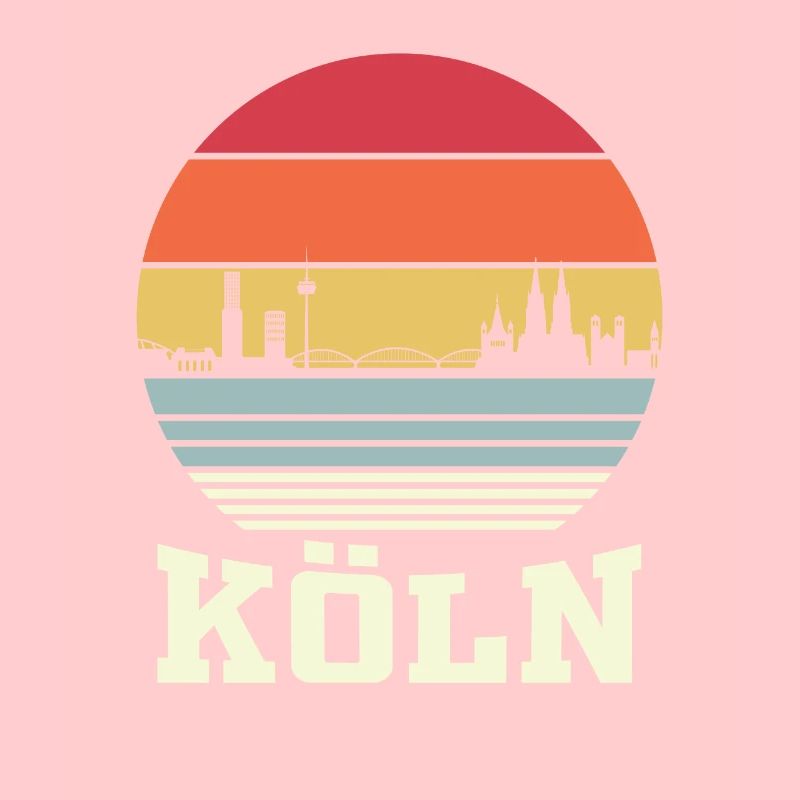 Cologne skyline Cologne cathedral gift idea