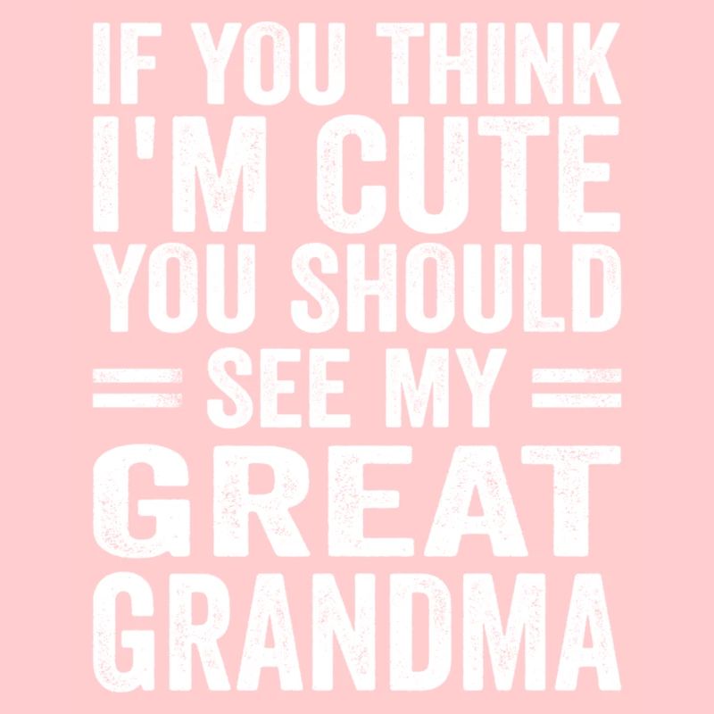 Si vous pensez que je suis mignon, vous devriez voir ma grand-mère
