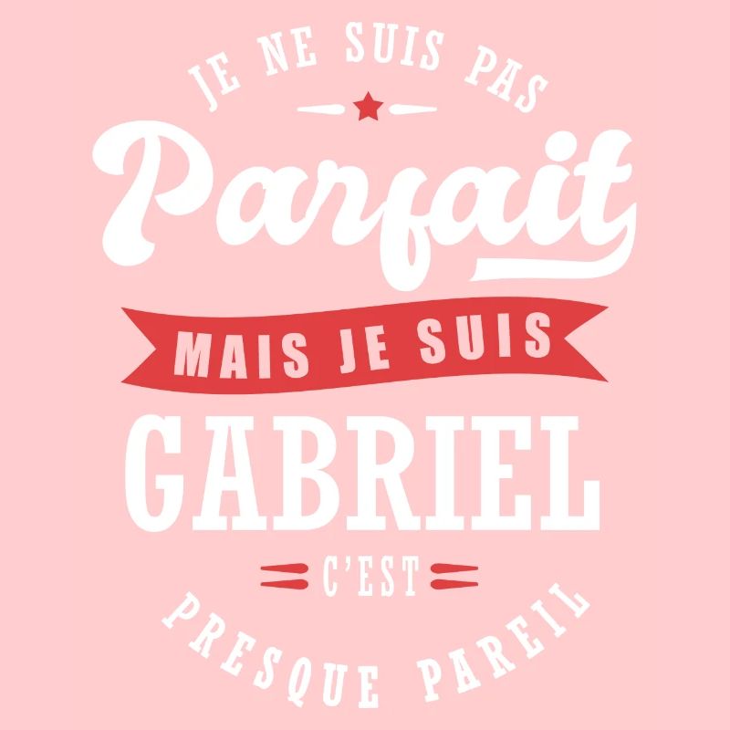 Gabriel Parfait Cadeau prenom gabriel