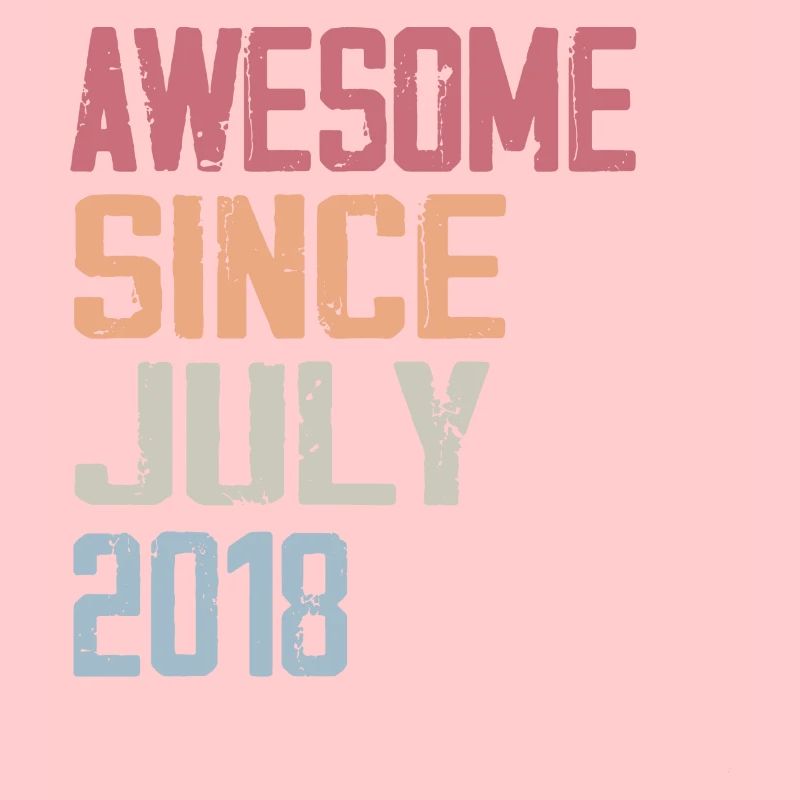 Juli 2018 Geburtstagsgeschenk Juli 2018