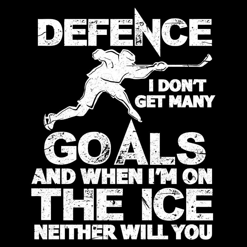 Defence I don't get many goals and when I'm on the