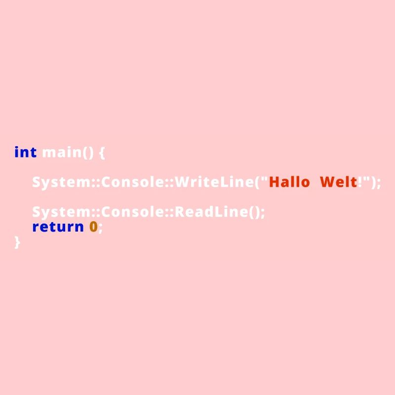 Programmierer Admin IT Code Nerd Hallo Welt EDV