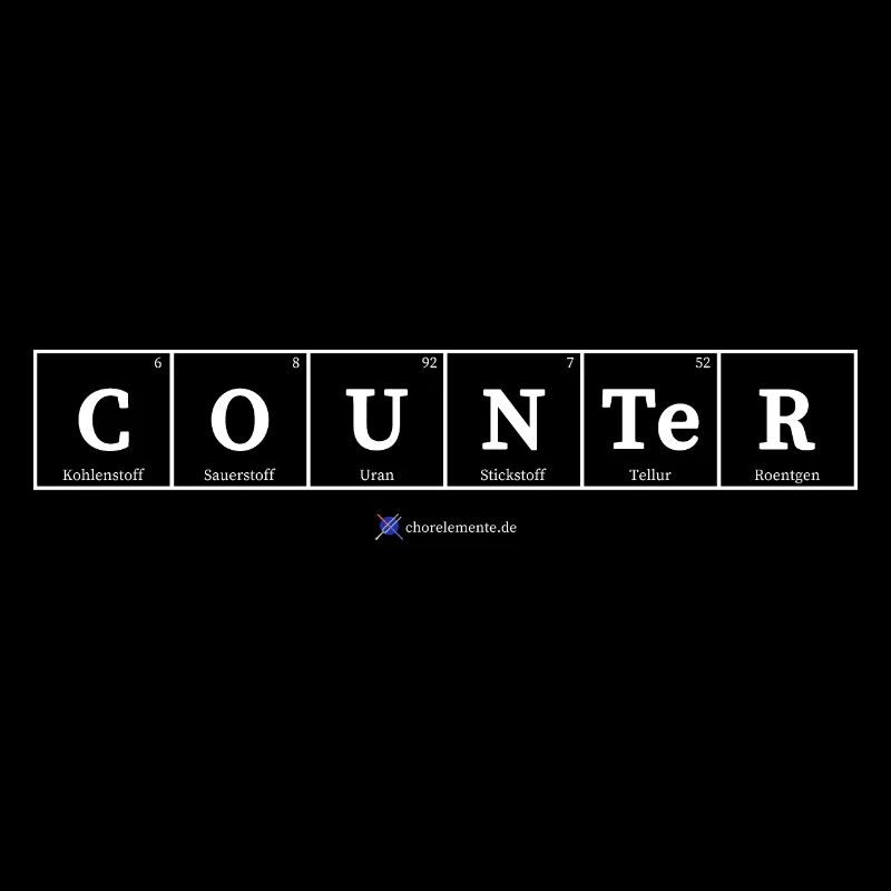 Counter (dunkle Stoffe)