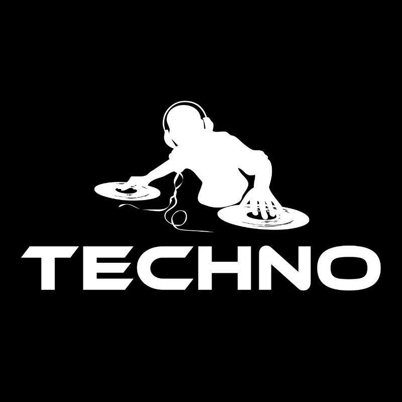 techno dj weiß