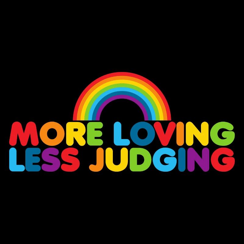 Womens Pride More Loving Less Judging